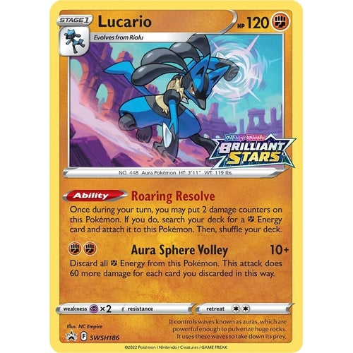 Lucario - SWSH186 (SWSH186) (SWSH: Sword & Shield Promo Cards) - PokéBox Australia