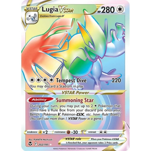 Lugia VSTAR (Secret) (202) (202/195) (SWSH12: Silver Tempest) - PokéBox Australia