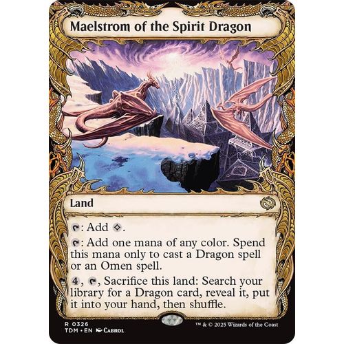 Maelstrom of the Spirit Dragon (Showcase) (326) (Tarkir: Dragonstorm) - PokéBox Australia