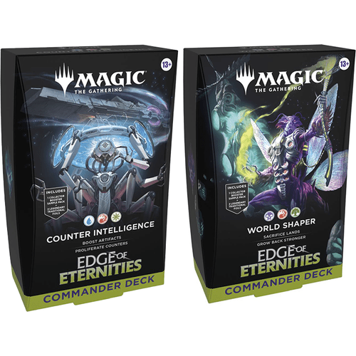 Magic The Gathering | Edge of Eternities - Commander Deck Set (Pair 2 Decks) - PokéBox Australia