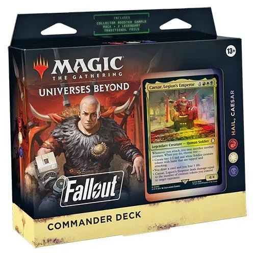 Magic The Gathering | Fallout - Hail, Caesar (Red/White/Black) Commander Deck - PokéBox Australia
