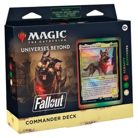 Magic The Gathering | Fallout - Scrappy Survivors (Red/Green/White) Commander Deck - PokéBox Australia