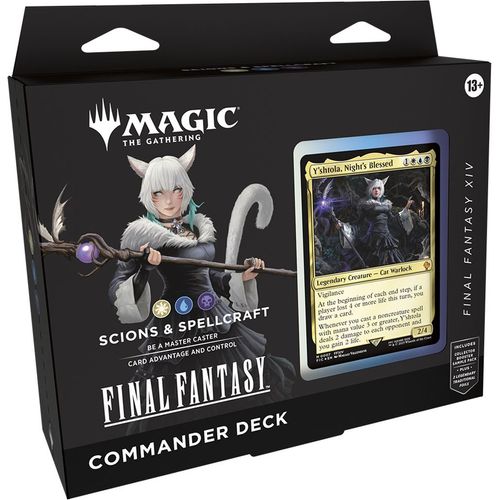 Magic The Gathering | Final Fantasy - Commander Deck Display (All 4 Decks) - PokéBox Australia