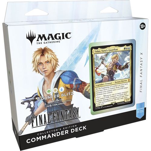 Magic The Gathering | Final Fantasy - Commander Deck Display Collector Edition (All 4 Decks) - PokéBox Australia