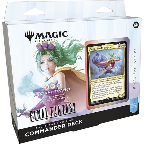 Magic The Gathering | Final Fantasy - Commander Deck Display Collector Edition (All 4 Decks) - PokéBox Australia