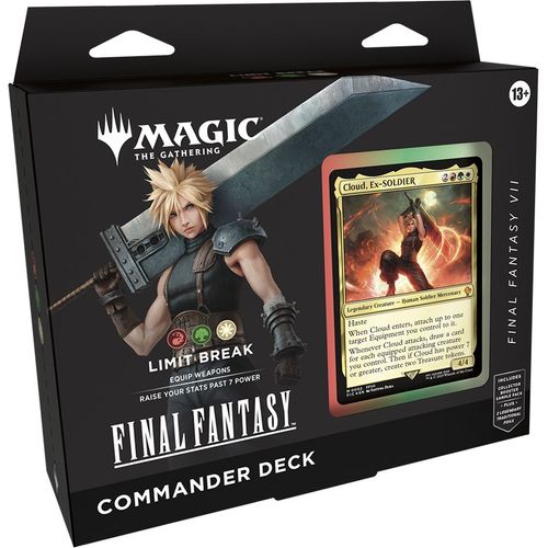 Magic The Gathering | Final Fantasy - Limit Break (Red/Green/White) Commander Deck - PokéBox Australia
