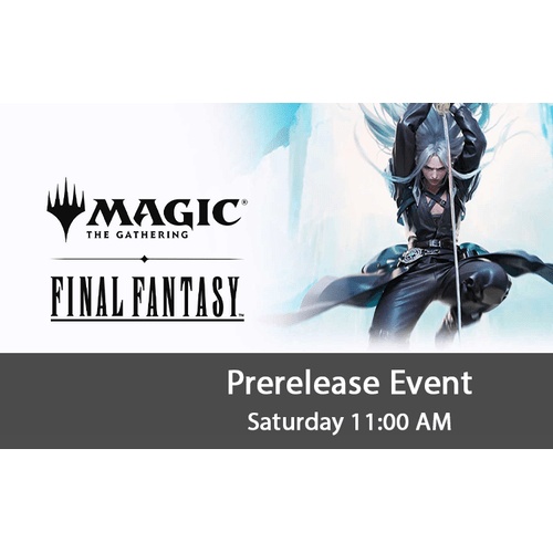 Magic The Gathering | Final Fantasy - Prerelease Ticket - Saturday 7th June 2025 - PokéBox Australia