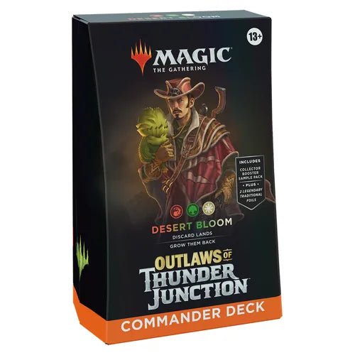 Magic The Gathering | Outlaws of Thunder Junction Commander Deck - Desert Bloom (Red/Green/White) - PokéBox Australia