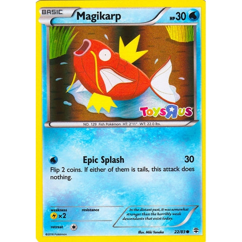Magikarp - 22/83 (Toys R Us Promo) (022/083) (Miscellaneous Cards & Products) - PokéBox Australia