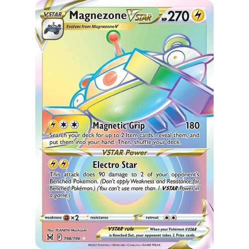 Magnezone VSTAR (Secret) (198/196) (SWSH11: Lost Origin) - PokéBox Australia