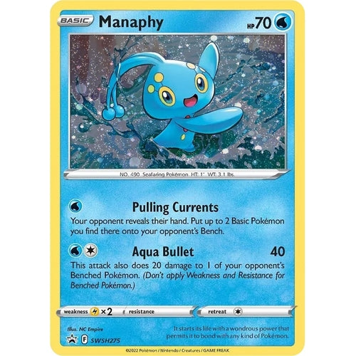 Manaphy - SWSH275 (SWSH275) (SWSH: Sword & Shield Promo Cards) - PokéBox Australia