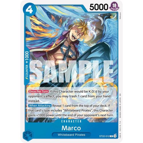 Marco (ST22 - 012) (Starter Deck 22: Ace & Newgate) - PokéBox Australia