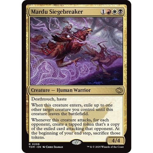 Mardu Siegebreaker (206) (Tarkir: Dragonstorm) - PokéBox Australia