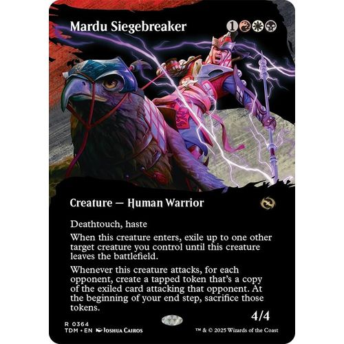 Mardu Siegebreaker (Borderless) (364) (Tarkir: Dragonstorm) - PokéBox Australia