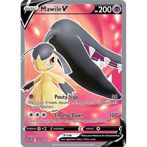 Mawile V (Full Art) (178/195) (SWSH12: Silver Tempest) - PokéBox Australia