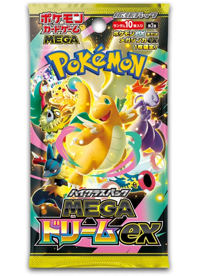 Mega Dream M2a Booster Pack - Japanese Pokémon TCG - PokéBox Australia