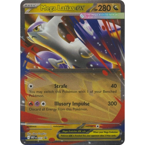 Mega Latias ex - 011 (011) (ME: Mega Evolution Promo) - PokéBox Australia