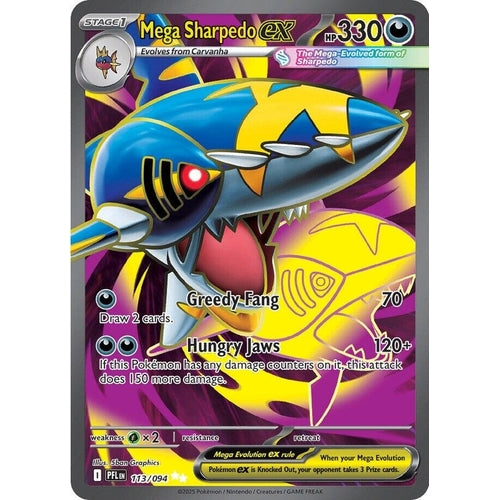 pokemon full art ex cards M Gyarados EX 115/122 FULL ART main image 1