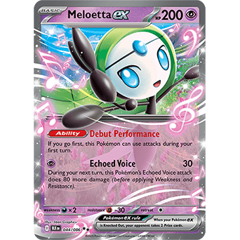 Meloetta ex (044/086) (SV: Black Bolt)