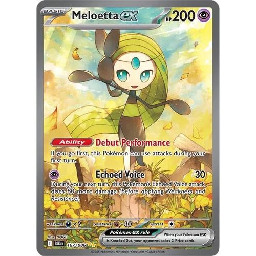 Meloetta ex (167/086) (SV: Black Bolt) - PokéBox Australia