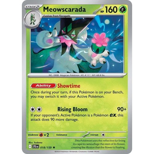 Meowscarada (018/159) (SV09: Journey Together) - PokéBox Australia