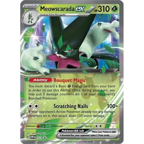 Meowscarada ex - 033 (033) (SV: Scarlet & Violet Promo Cards) - PokéBox Australia