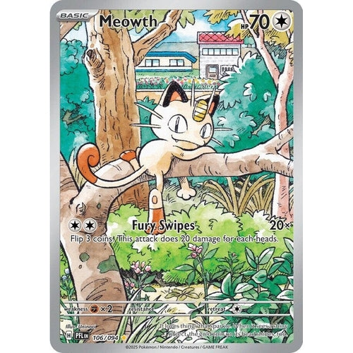 Meowth (106/094) (ME02: Phantasmal Flames) - PokéBox Australia