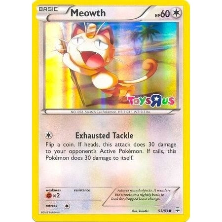 Meowth - 53/83 (Toys R Us Promo) (053/083) (Miscellaneous Cards & Products) - PokéBox Australia