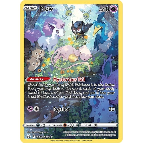 Mew (GG10/GG70) (Crown Zenith: Galarian Gallery) - PokéBox Australia