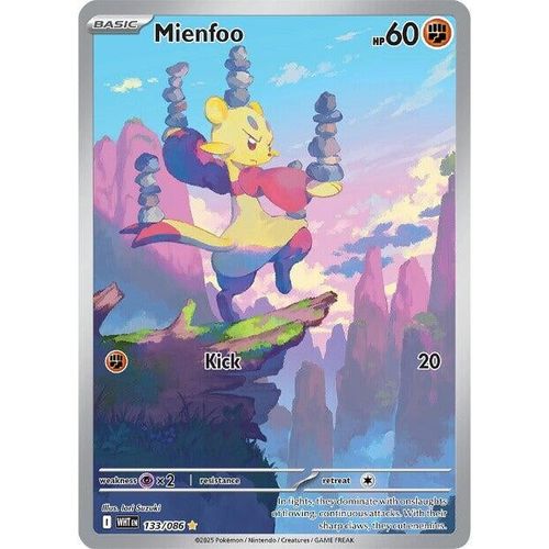 Mienfoo (133/086) (SV: White Flare) - PokéBox Australia