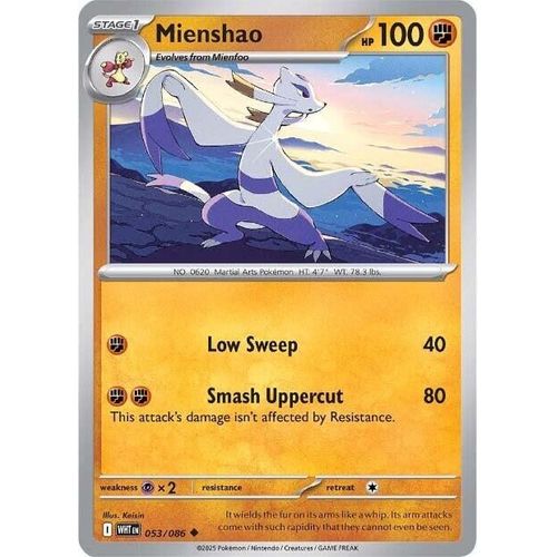 Mienshao (053/086) (SV: White Flare) - PokéBox Australia