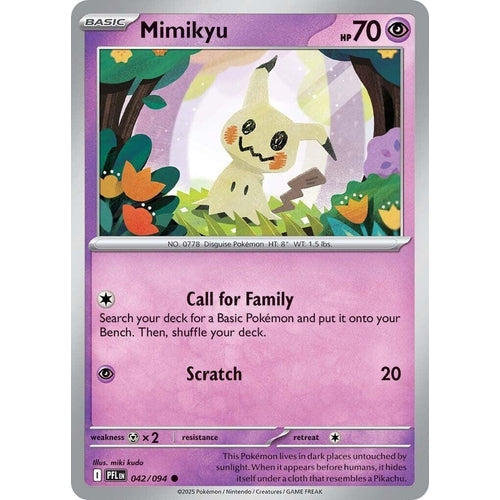 Mimikyu (042/094) (ME02: Phantasmal Flames) - PokéBox Australia