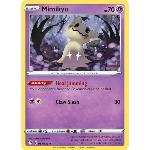 Mimikyu (081/189) (Miscellaneous Cards & Products) - PokéBox Australia
