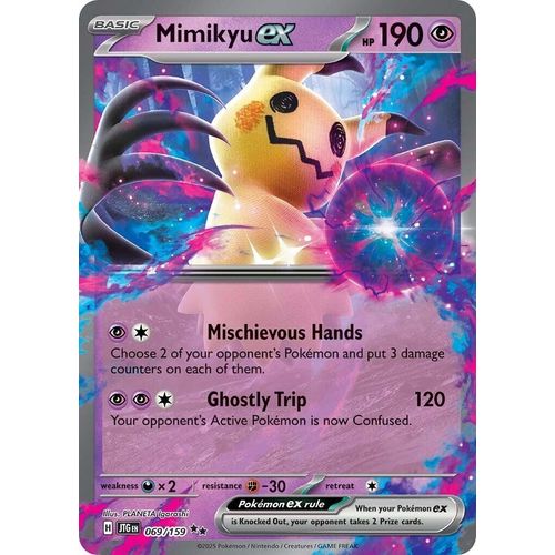 Mimikyu ex (069/159) (SV09: Journey Together) - PokéBox Australia