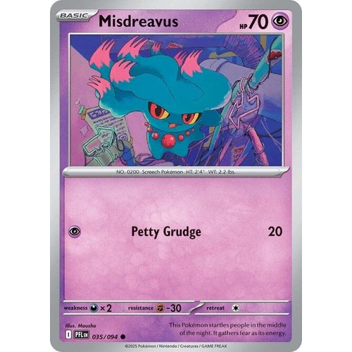 Misdreavus (035/094) (ME02: Phantasmal Flames) - PokéBox Australia