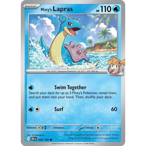 Misty's Lapras (050/182) (SV10: Destined Rivals) - PokéBox Australia