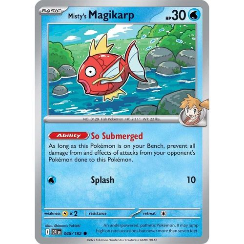 Misty's Magikarp (048/182) (SV10: Destined Rivals) - PokéBox Australia