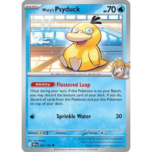 Misty's Psyduck (045/182) (SV10: Destined Rivals) - PokéBox Australia