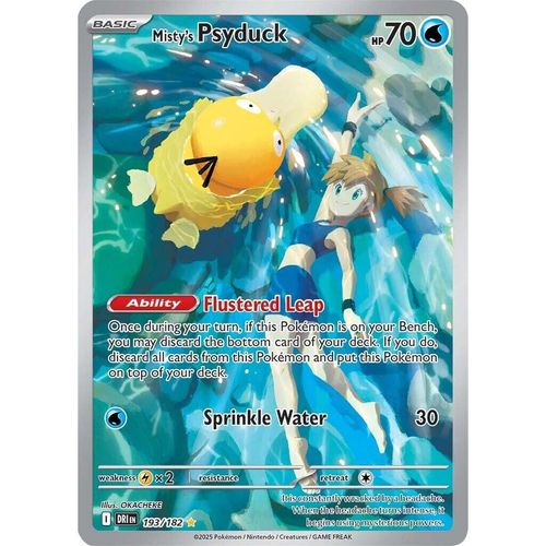 Misty's Psyduck (193/182) (SV10: Destined Rivals) - PokéBox Australia