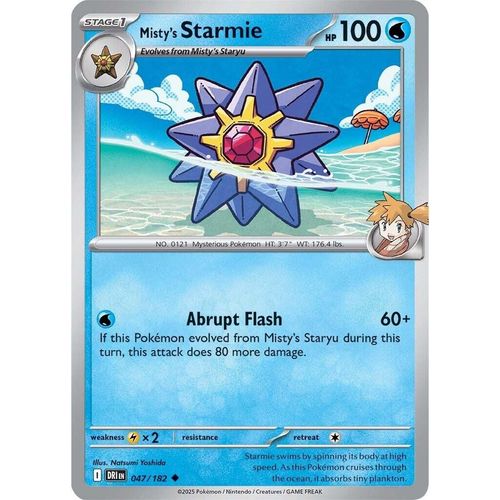 Misty's Starmie (047/182) (SV10: Destined Rivals) - PokéBox Australia