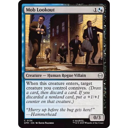 Mob Lookout (136) (Marvel's Spider - Man) - PokéBox Australia