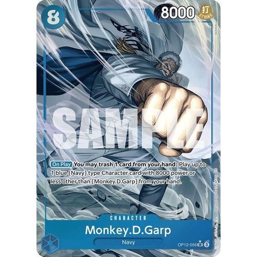Monkey.D.Garp (Alternate Art) (OP12 - 056) (Legacy of the Master) - PokéBox Australia