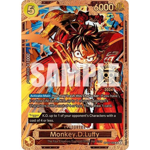 Monkey.D.Luffy (Championship 2024 World Final 3rd Place) (OP07 - 109) (One Piece Promotion Cards) - PokéBox Australia