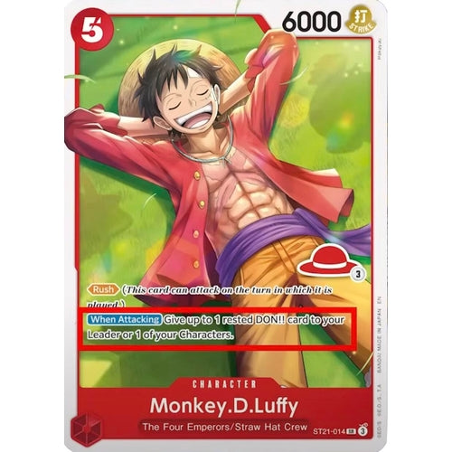Monkey.D.Luffy - ST21 - 014 (Luffy Deck) (ST21 - 014) (Learn Together Deck Set) - PokéBox Australia