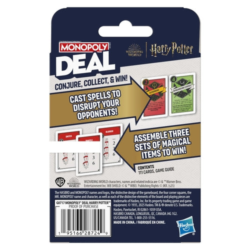 Monopoly - Deal Harry Potter - PokéBox Australia