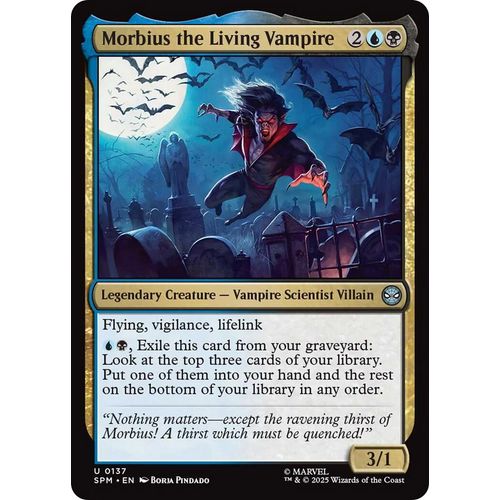Morbius the Living Vampire (137) (Marvel's Spider - Man) - PokéBox Australia