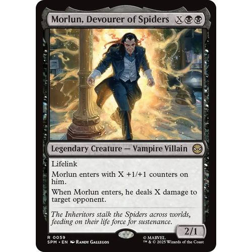 Morlun, Devourer of Spiders (59) (Marvel's Spider - Man) - PokéBox Australia