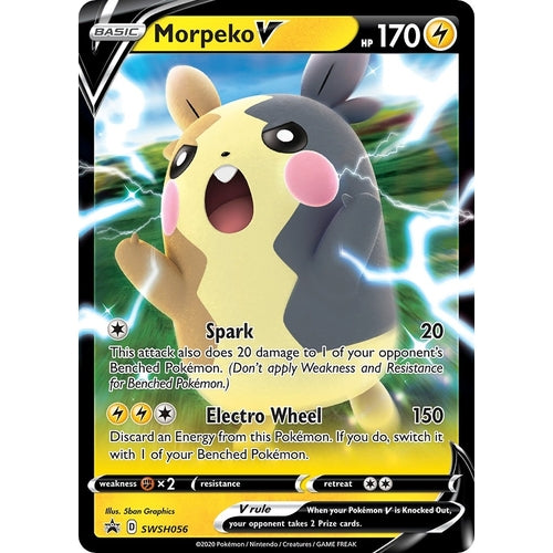 Morpeko V - SWSH056 (SWSH056) (SWSH: Sword & Shield Promo Cards) - PokéBox Australia