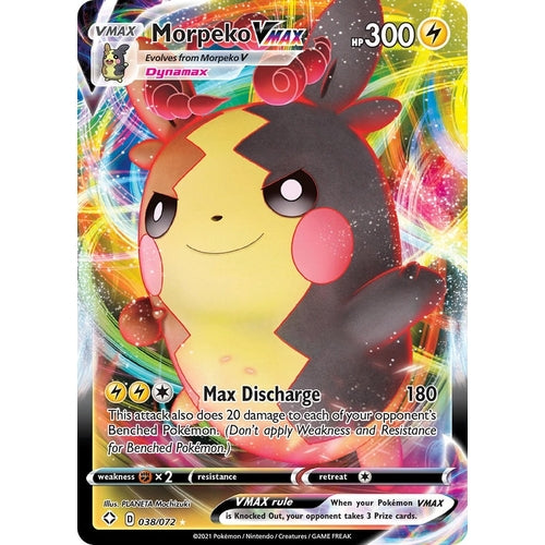 Morpeko VMAX (038/072) (Shining Fates) - PokéBox Australia