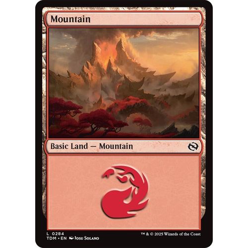 Mountain (0284) (284) (Tarkir: Dragonstorm) - PokéBox Australia